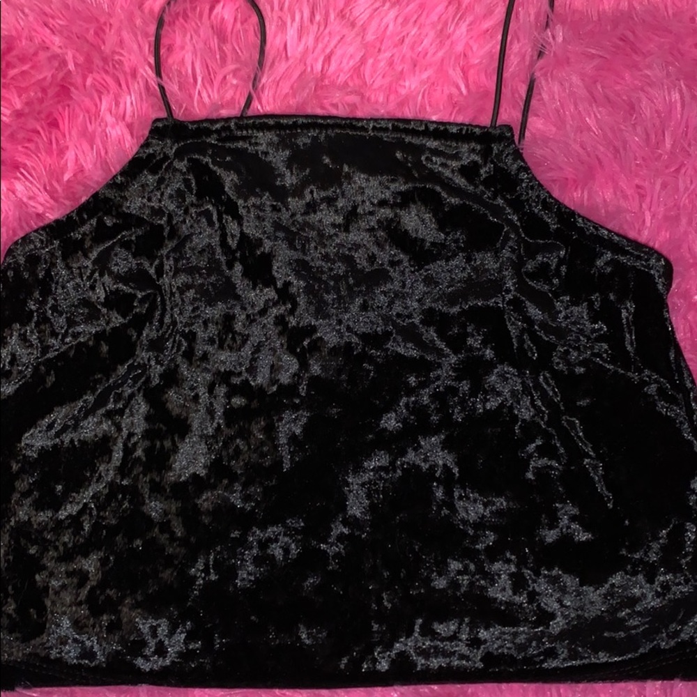 velvet tank top